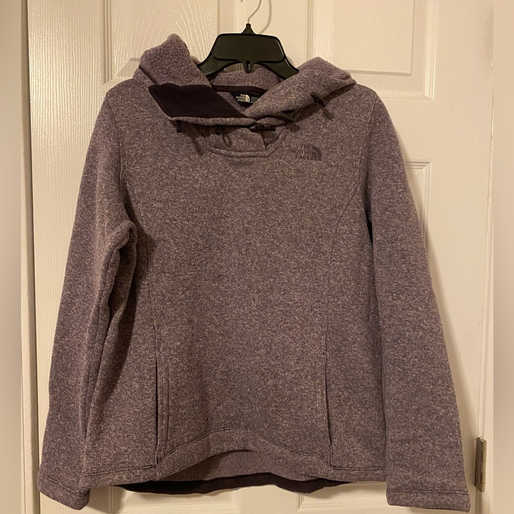 Purple The North Face Hoodie